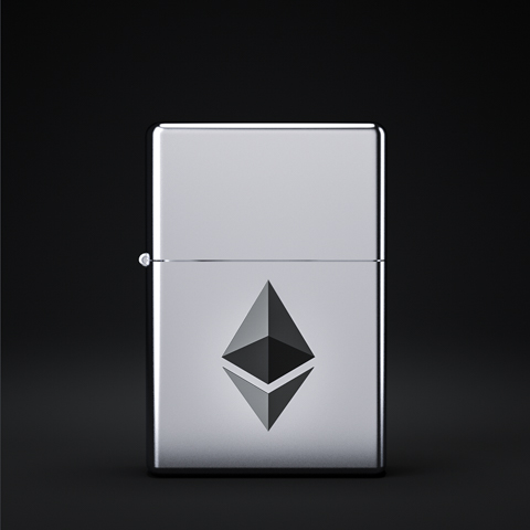 BitLighters by Altius Art edition two - Ethereum 2.0 in silver