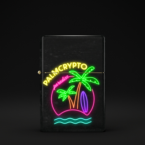 BitLighters by Altius Art edition seven - PalmCrypto Paradise